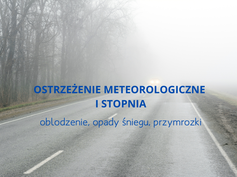 Ostrzeżenie meteorologiczne I stopnia -  oblodzenie,  opady śniegu, przymrozki - fot. canva